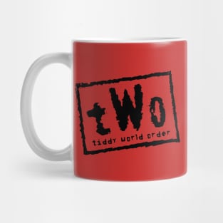 tWo Tiddy World Order Mug